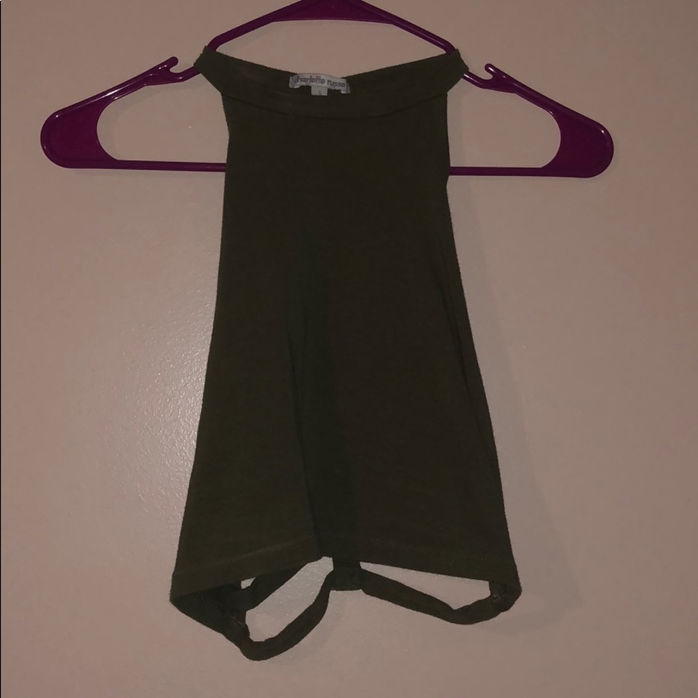 Open back Charlotte Russe Tank Top